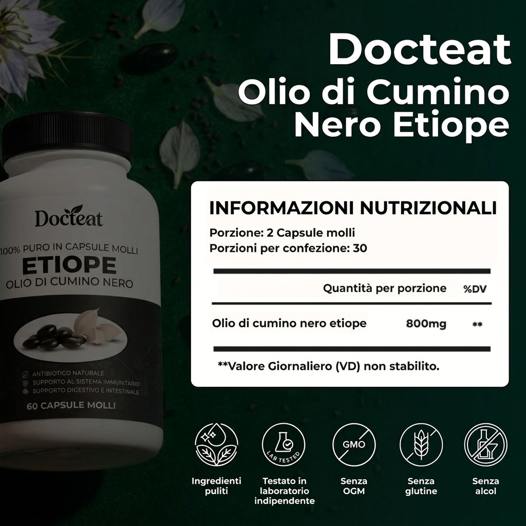 DOCTEAT OLIO ETIOPE DI SEMI NERI